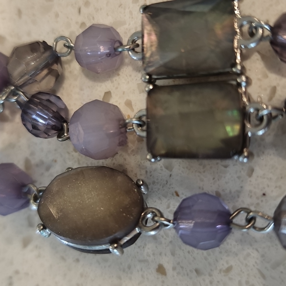 Triple Strand Neckace - Picture 4 of 4
